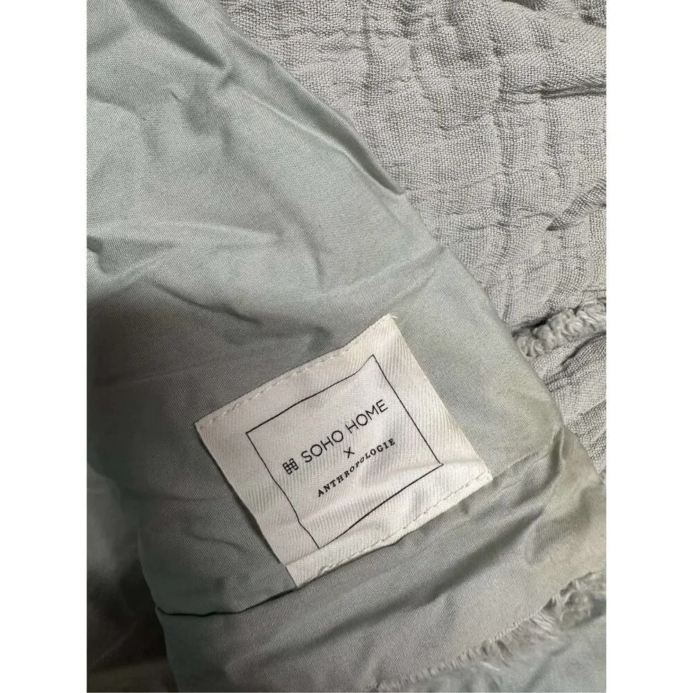 New Soho Home x Anthropologie Landyn Duvet Cover sz queen